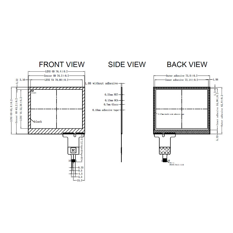 CiChin usb touch screen panel supply for retail store-2