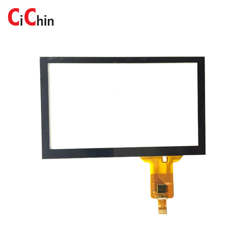 4.3 inch capacitive touch screen module, intercom system touch screen, cheap touch screen