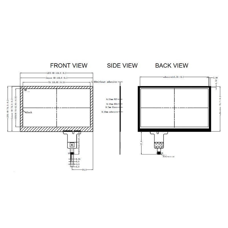 CiChin stable pos touch screen series for safety and security lines-2