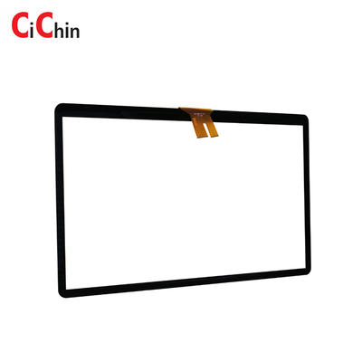 43 inch capacitive touch screen module, customize cover lens touch screen, anti-vandal projective touch screen