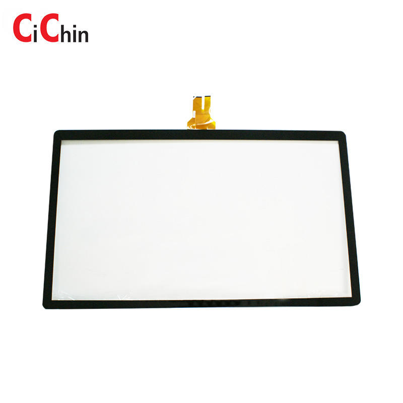 Interactive display screen touch, 55 inch capacitive touch screen module, custom dimension,curve touch screen