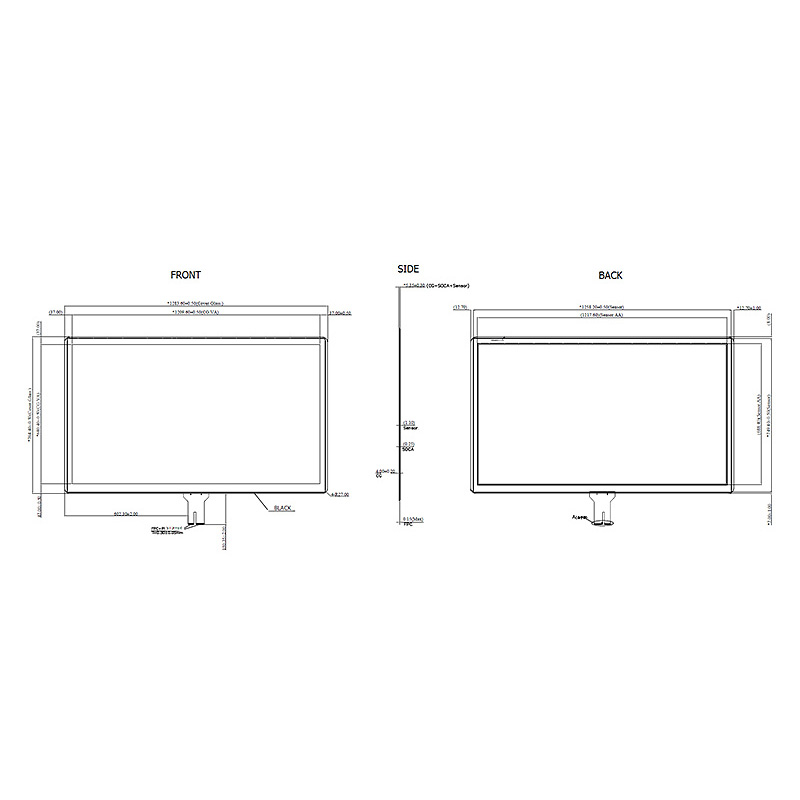 practical capacitive touch screen panel kit supply used in robotics industry-2