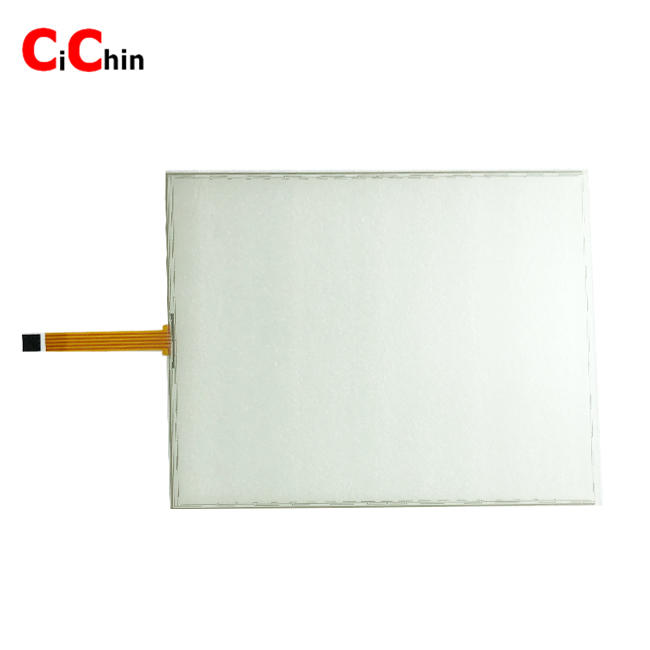 15 inch 5 wire resistive touch panel screen, wide touch screen, cheap industrial touch screen